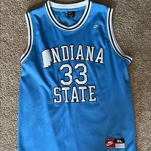 Mens XL Indiana State Mens basketball jersey, #33 Larry Bird